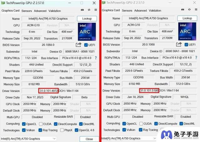 英特尔锐炫A750新老驱动游戏对比：真正实现418%的最大性能提升，堪称“养成系显卡”