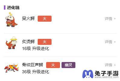 宝可梦朱紫呆火鳄多少级进化