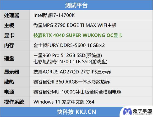 技嘉RTX 4070 SUPER WUKONG OC显卡评测：最佳2K游戏搭档天命人