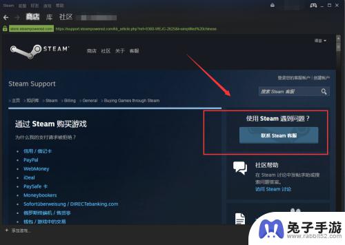 steam支付宝付了钱游戏没到