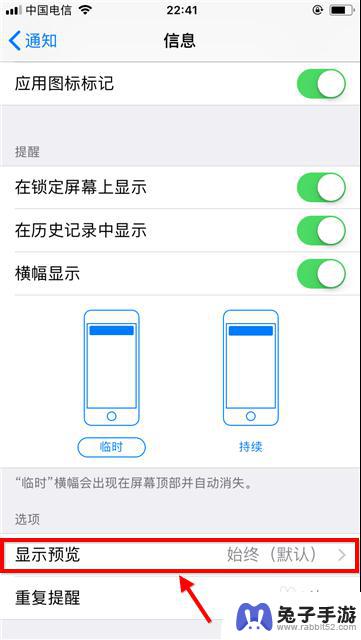 苹果手机信息隐藏怎么设置不显示
